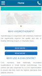 Mobile Screenshot of canine-hydrotherapy.org